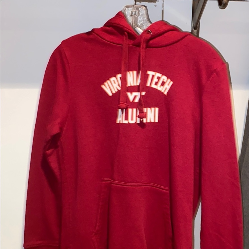 virginia tech burgundy hoodie